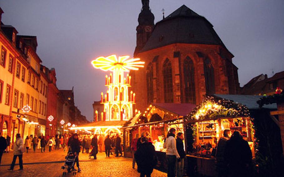 Heidelberg Market adds advent calendar, skating near castle Stars